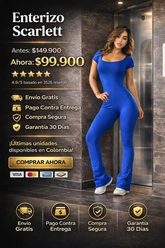 Enterizo Scarlett
