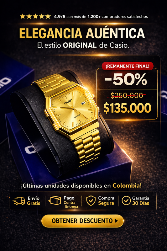 Reloj CASIO original