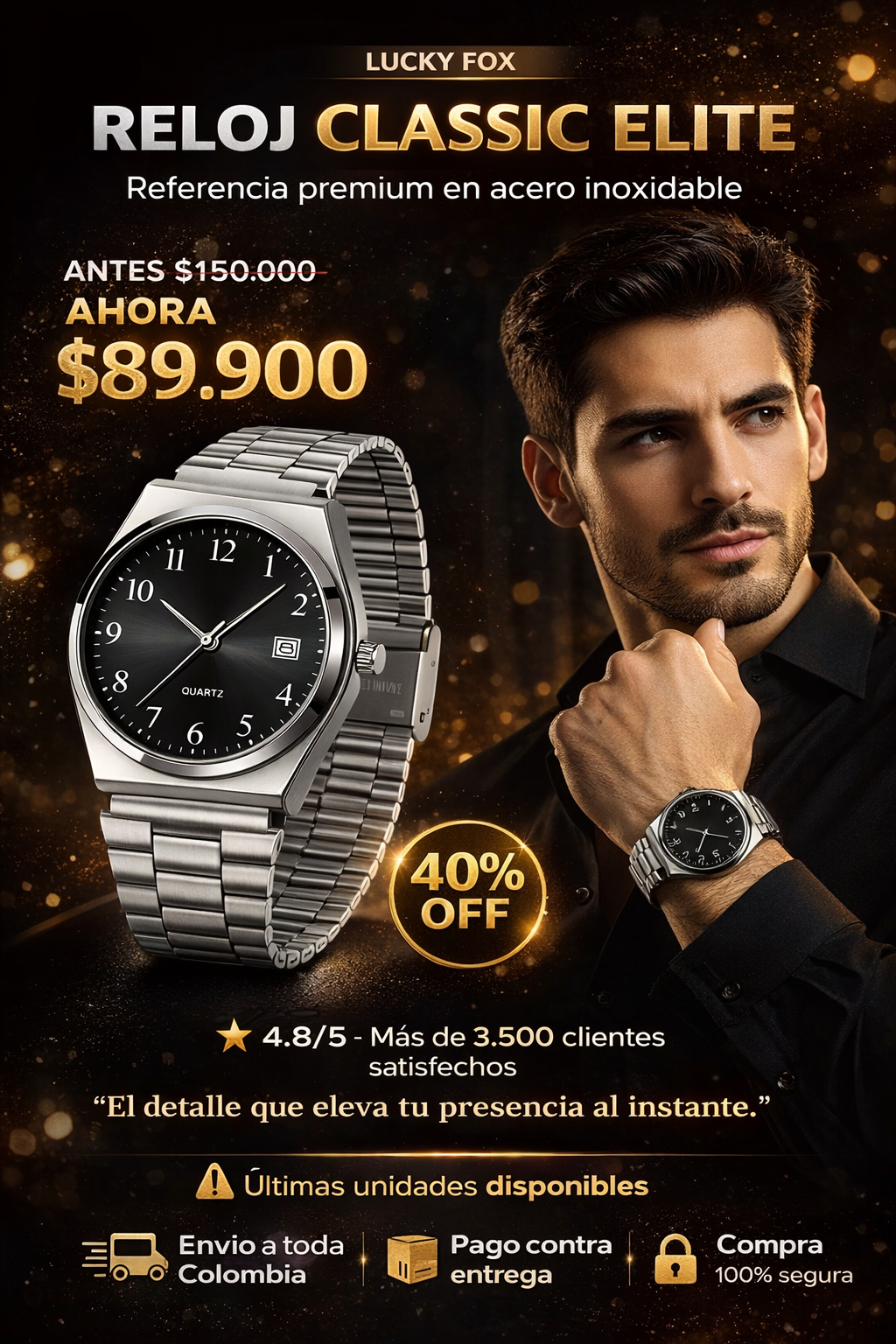Reloj Clasico Premium