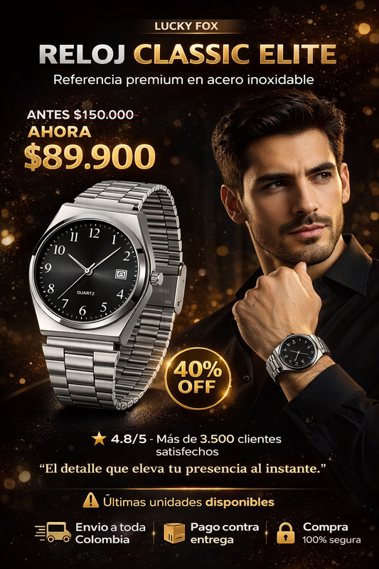 Reloj Clasico Premium