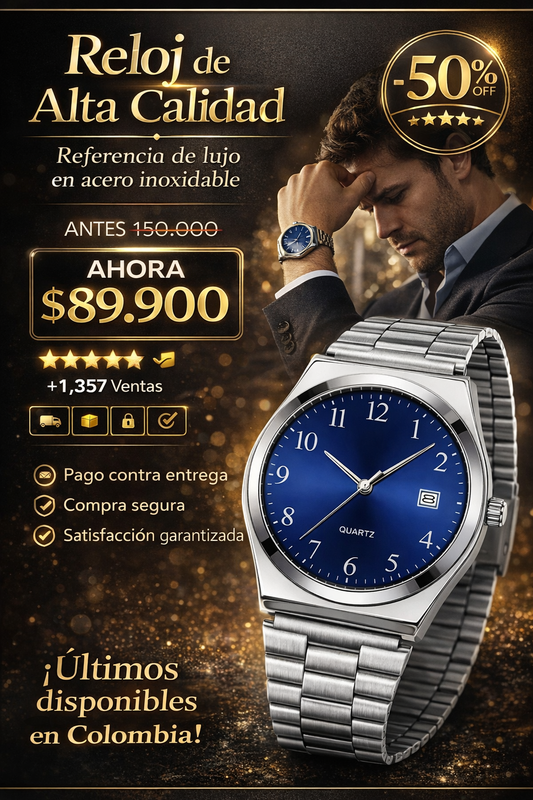 Reloj De Lujo