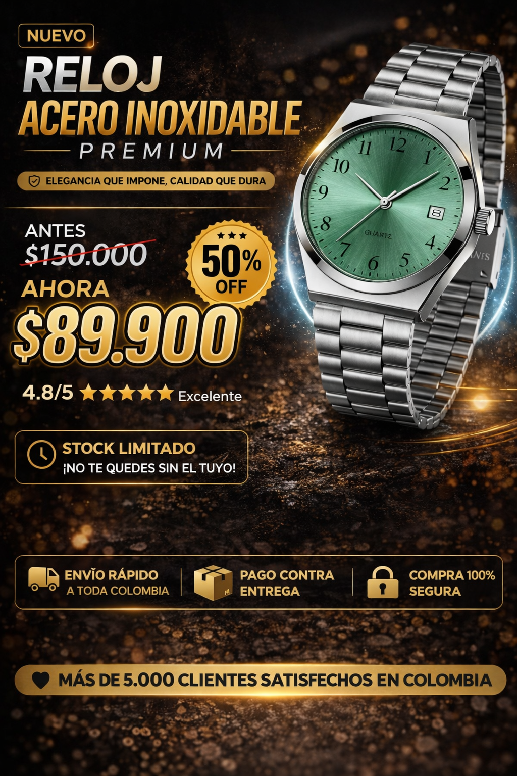 Reloj De Lujo Premium