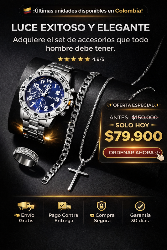 Set de lujo 4 en 1