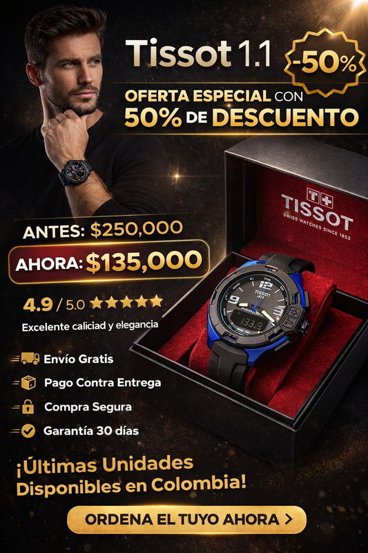 Reloj Tissot Doble Hora